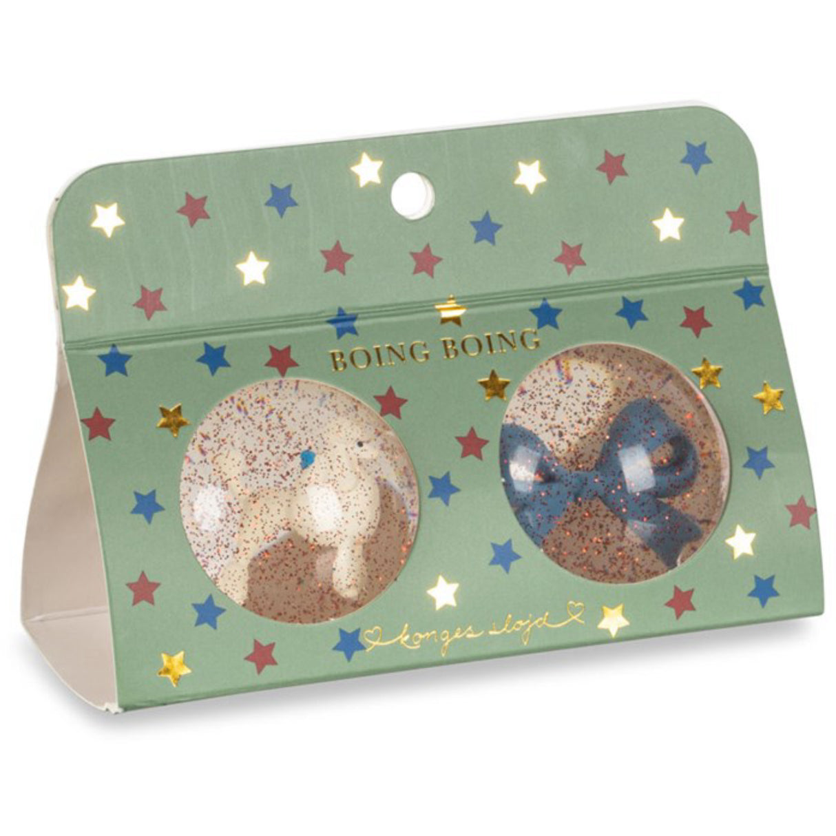 Konges Sløjd Poodle/Bow Bouncing Boll Sets