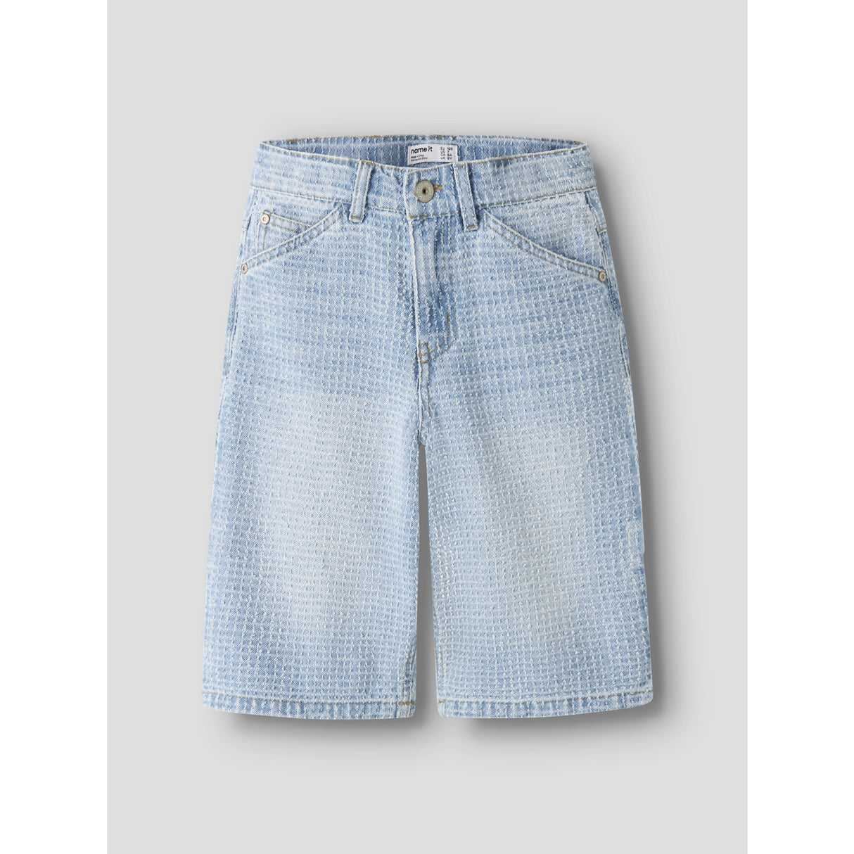 Name It Light Blue Denim Nkmben Skater Dnm Bermuda 3344-Ok H