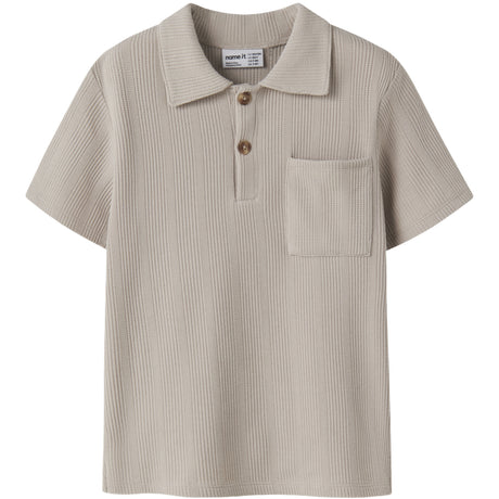 Name It Chateau Gray Nkmhaksi Ss Nreg Pikétröja
