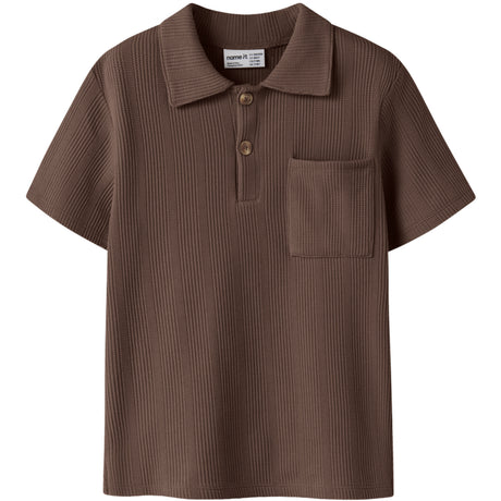 Name It Chestnut Nkmhaksi Ss Nreg Pikétröja