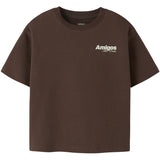 Name It Chestnut Nkmholle Ss Rlx Topp Box