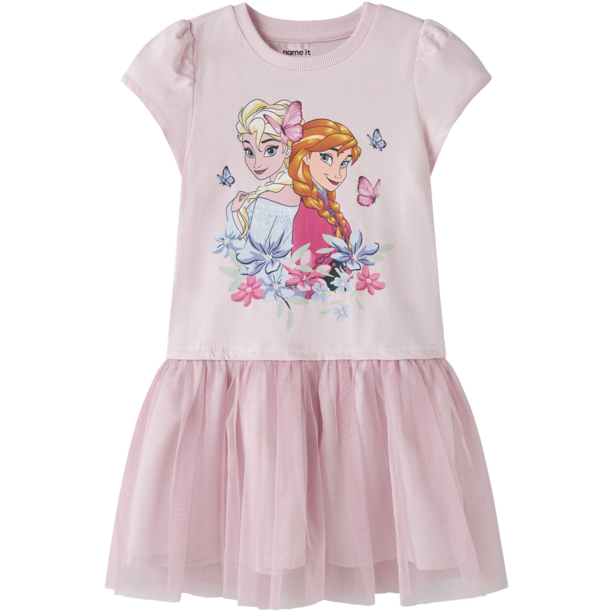 Name It Cradle Pink Nmfmemma Frozen Ss Tyll Klänning Wdi