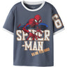 Name It Vintage Indigo Nmmanri Spider Nreg Ss Poly Topp Mar