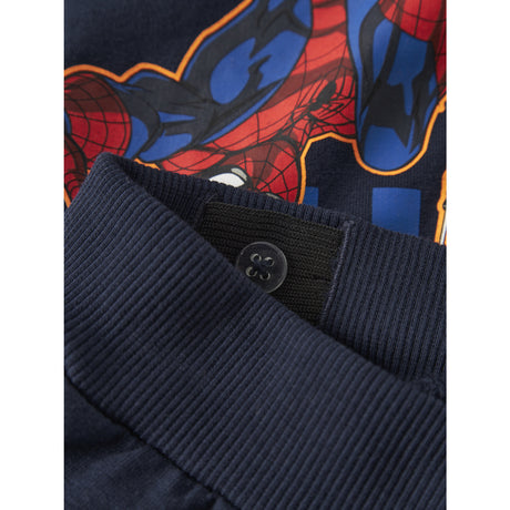Name It Navy Blazer Nmmalbie Spider Nreg Swe Byxor Unb Mar
