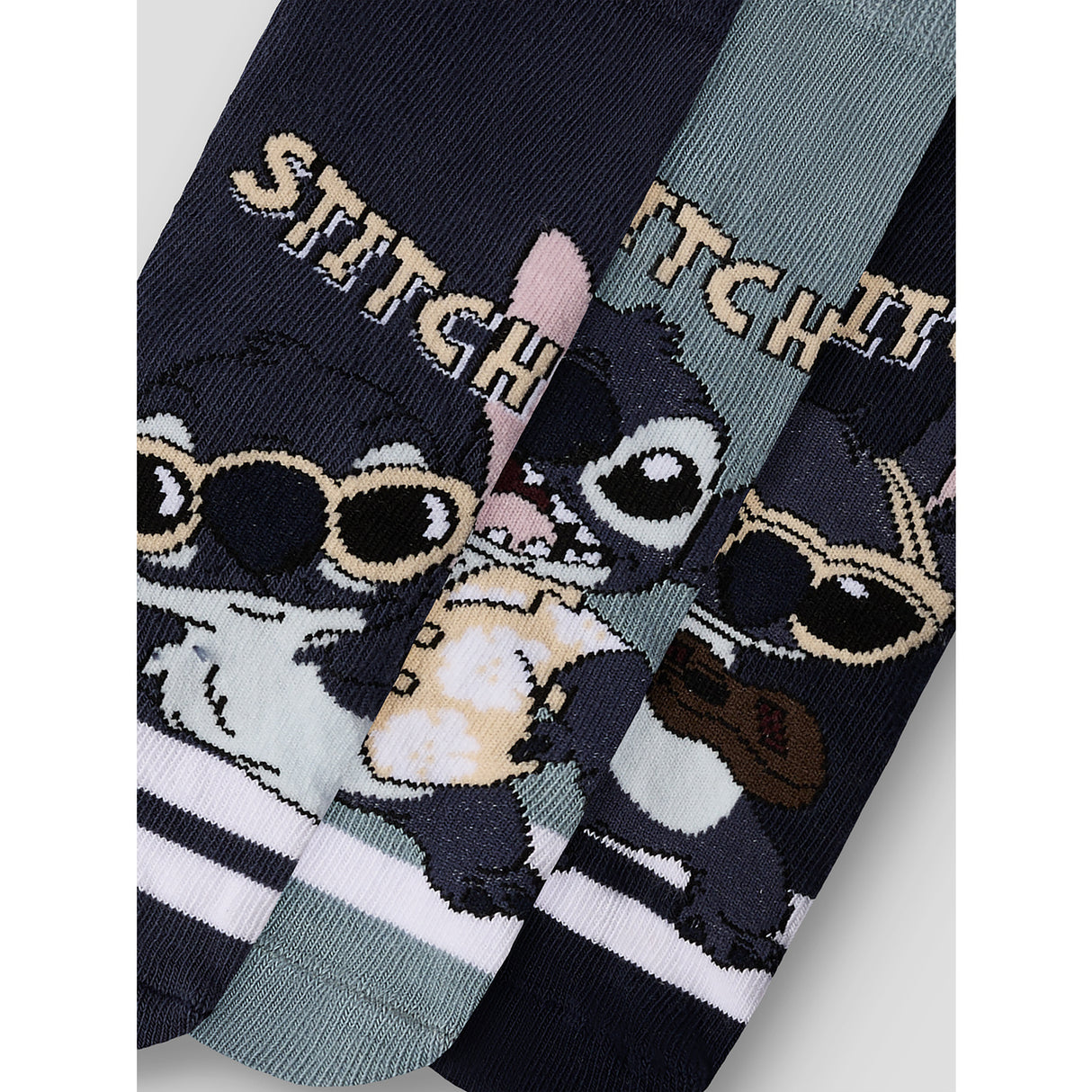Name It Navy Blazer Nmmarlos Stitch 3P Strumpor Wdi