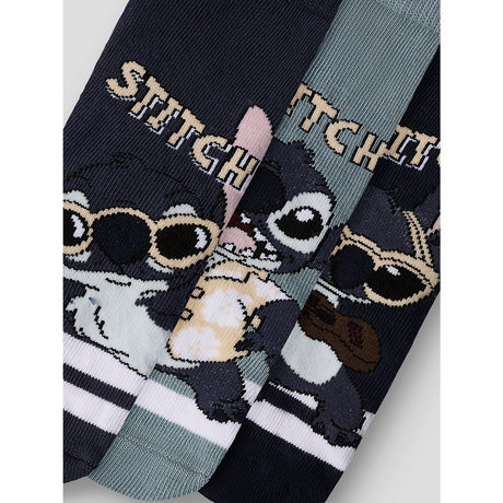 Name It Navy Blazer Nmmarlos Stitch 3P Strumpor Wdi