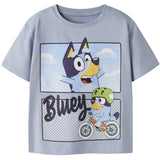 Name It Blue Fog Nmmmalih Bluey Nreg Ss Topp Sky