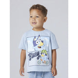Name It Blue Fog Nmmmalih Bluey Nreg Ss Topp Sky