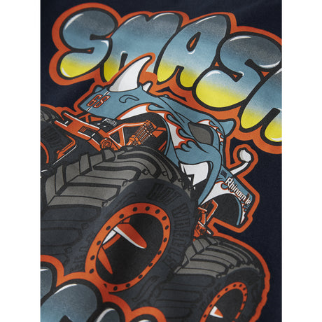 Name It Navy Blazer Nmmmore Hotwheels Ss Nreg Topp Box Sky