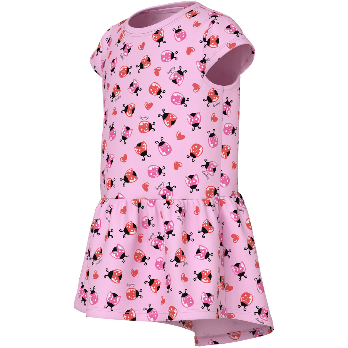 Name It Pirouette Ladybug Hearts Nmfvigga Capsl Klänning F1 Noos