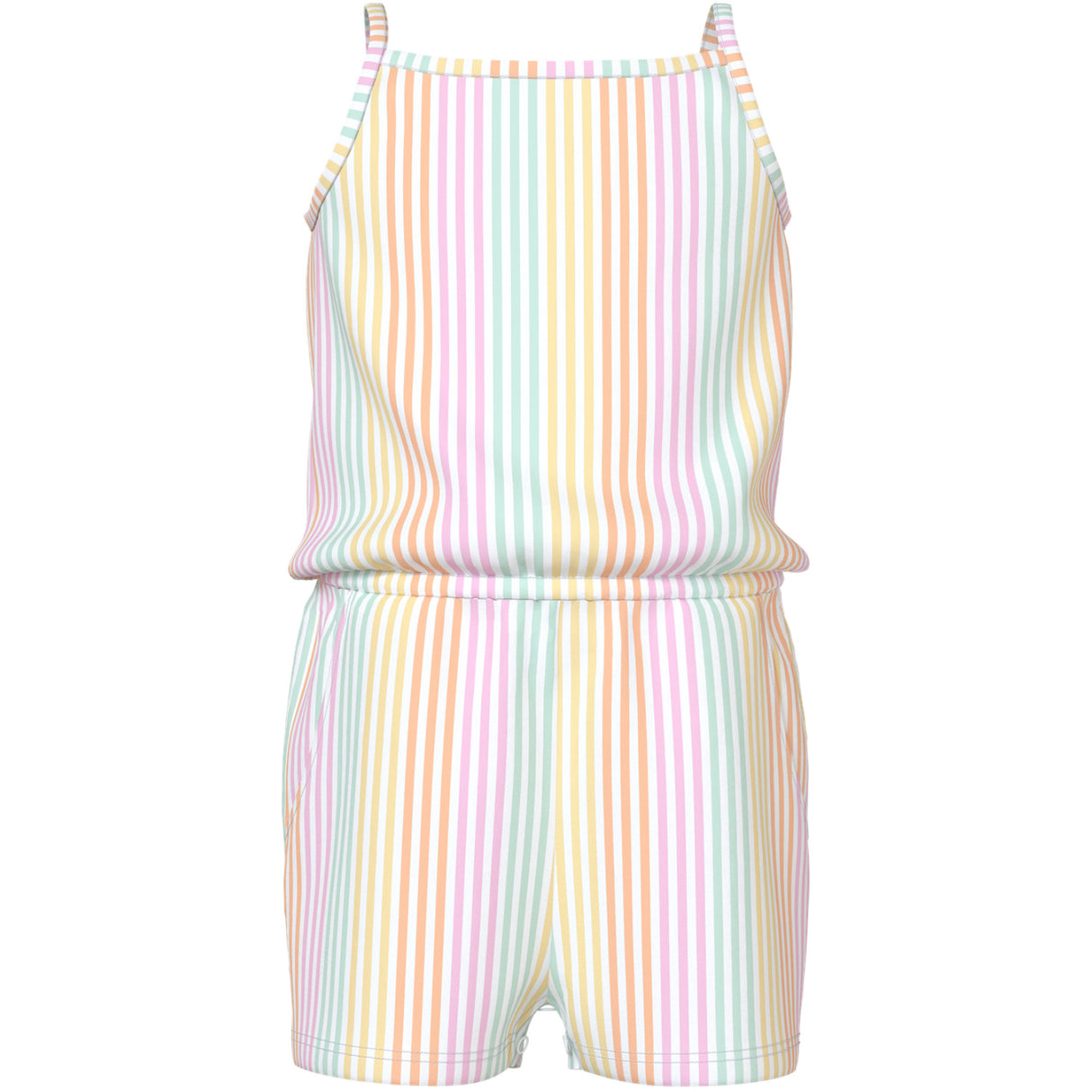 Name It Bright White Cool Stripe Nmfvigga Rem Dräkt