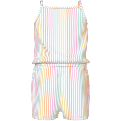 Name It Bright White Cool Stripe Nmfvigga Rem Dräkt
