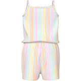 Name It Bright White Cool Stripe Nmfvigga Rem Dräkt