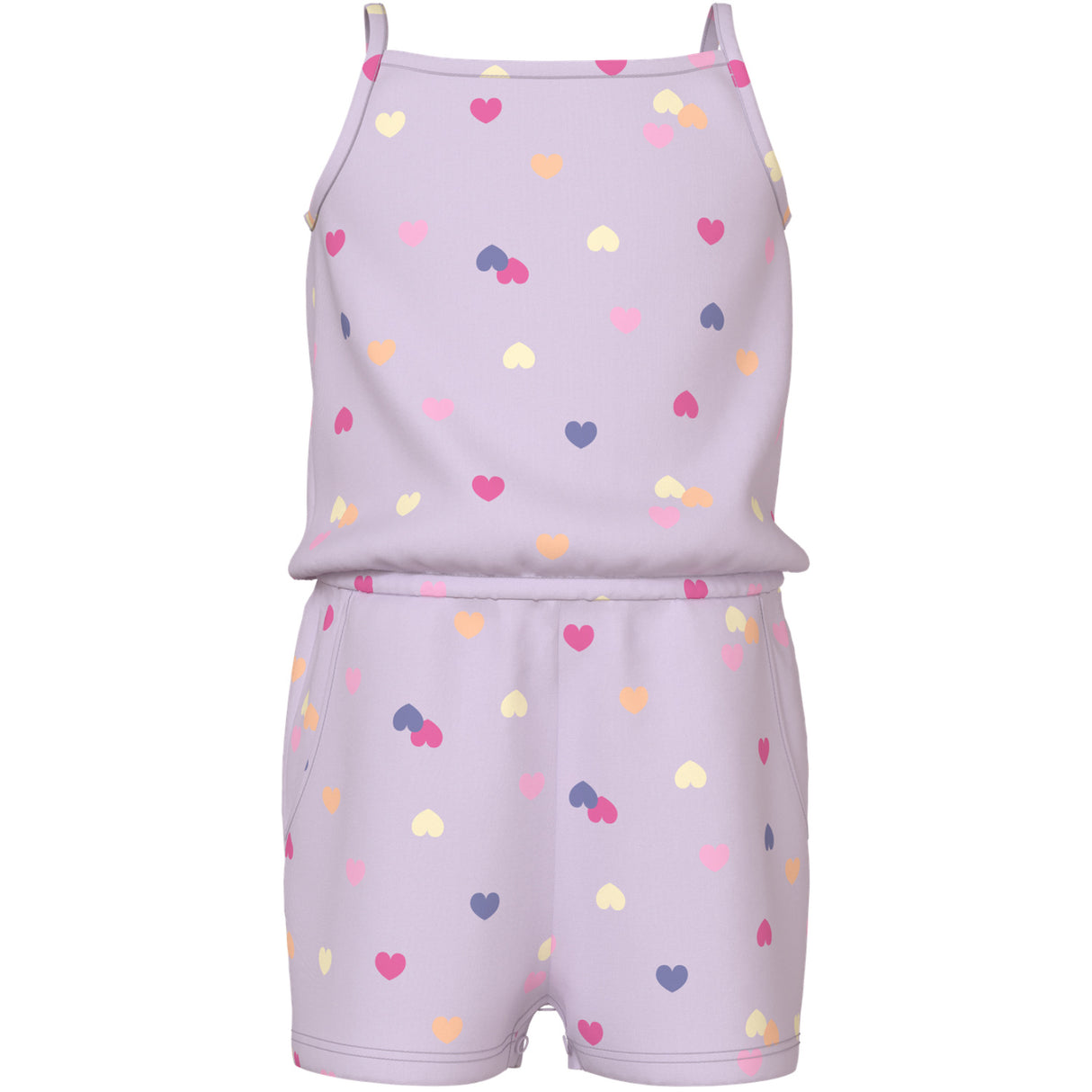 Name It Lavender Fog Colorful Hearts Nmfvigga Rem Dräkt