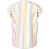 Name It Bright White Cool Stripe Nmfvigga Capsl Topp