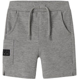 Name It Grey Melange Nmmvivasse Long Swe Shorts Unb