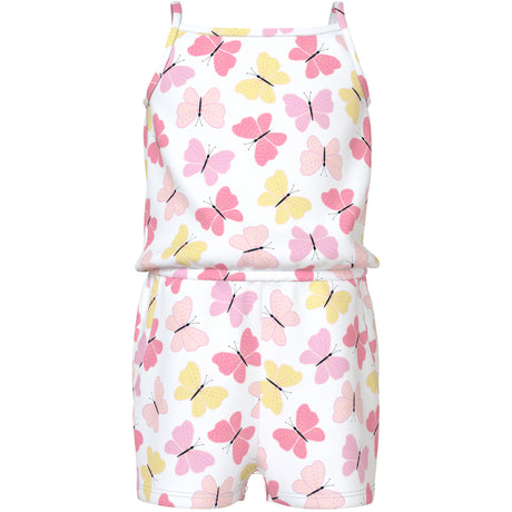 Name It Bright White Pink Butterfly Nmfvigga Rem Dräkt