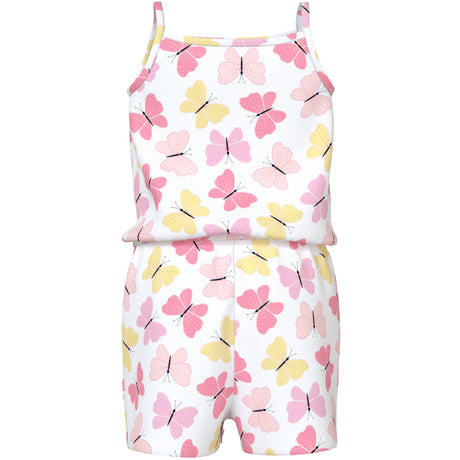 Name It Bright White Pink Butterfly Nmfvigga Rem Dräkt
