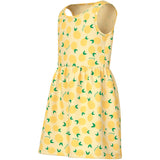 Name It Double Cream Lemons Nmfvineo Tank Klänning
