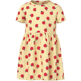Name It Double Cream Apples Nmfvemma Ss Aop Klänning