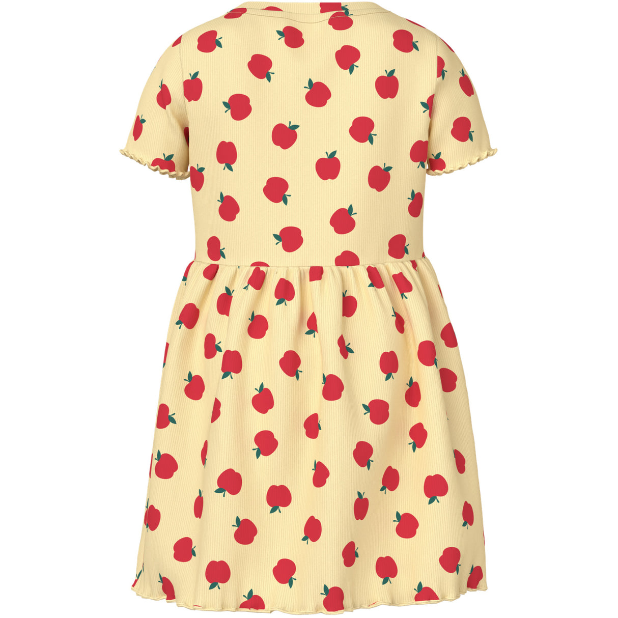 Name It Double Cream Apples Nmfvemma Ss Aop Klänning