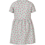 Name It Pale Aqua Strawberries Nmfvemma Ss Aop Klänning