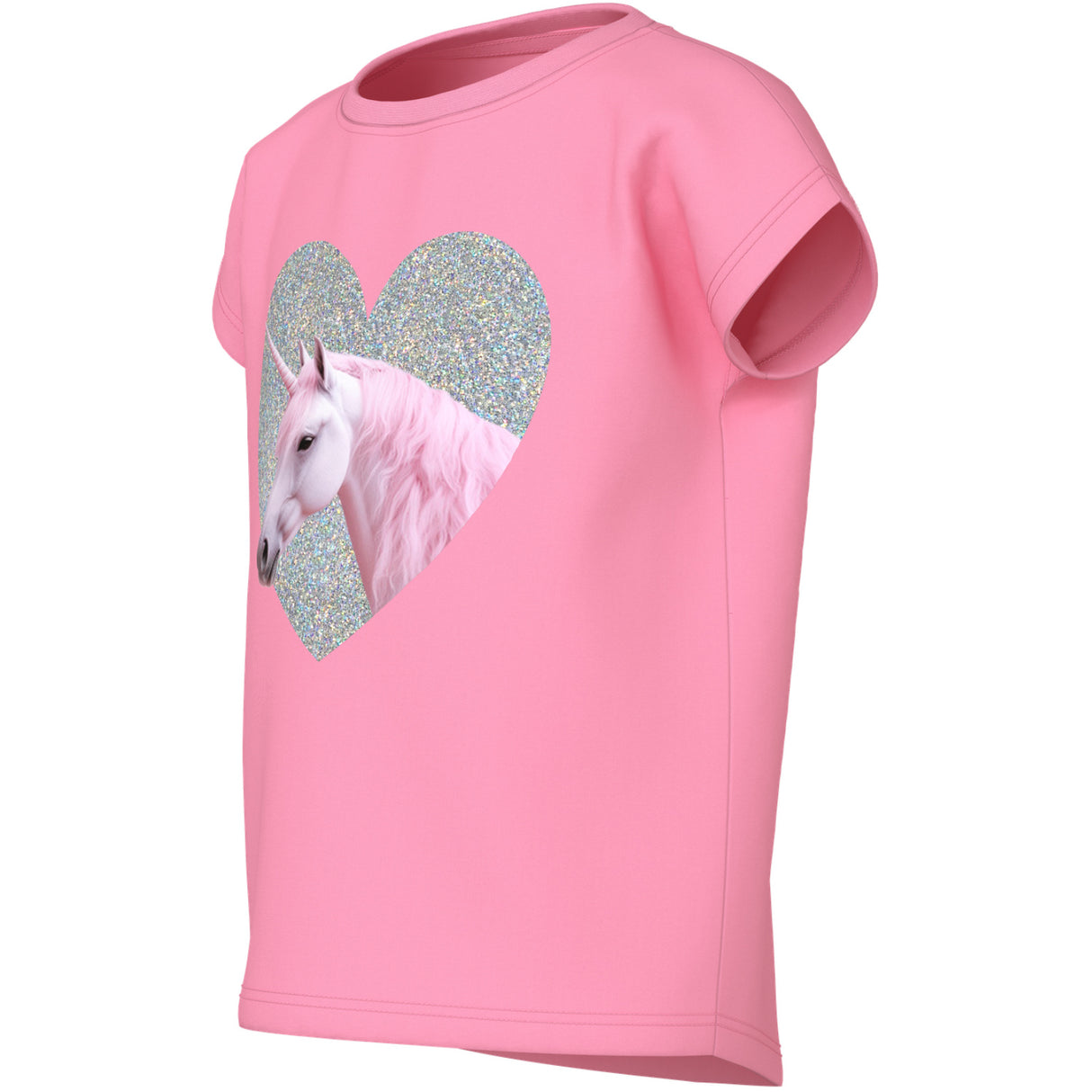 Name It Pink Drink Glitter Unicorn Nmfvotia Capsl Topp
