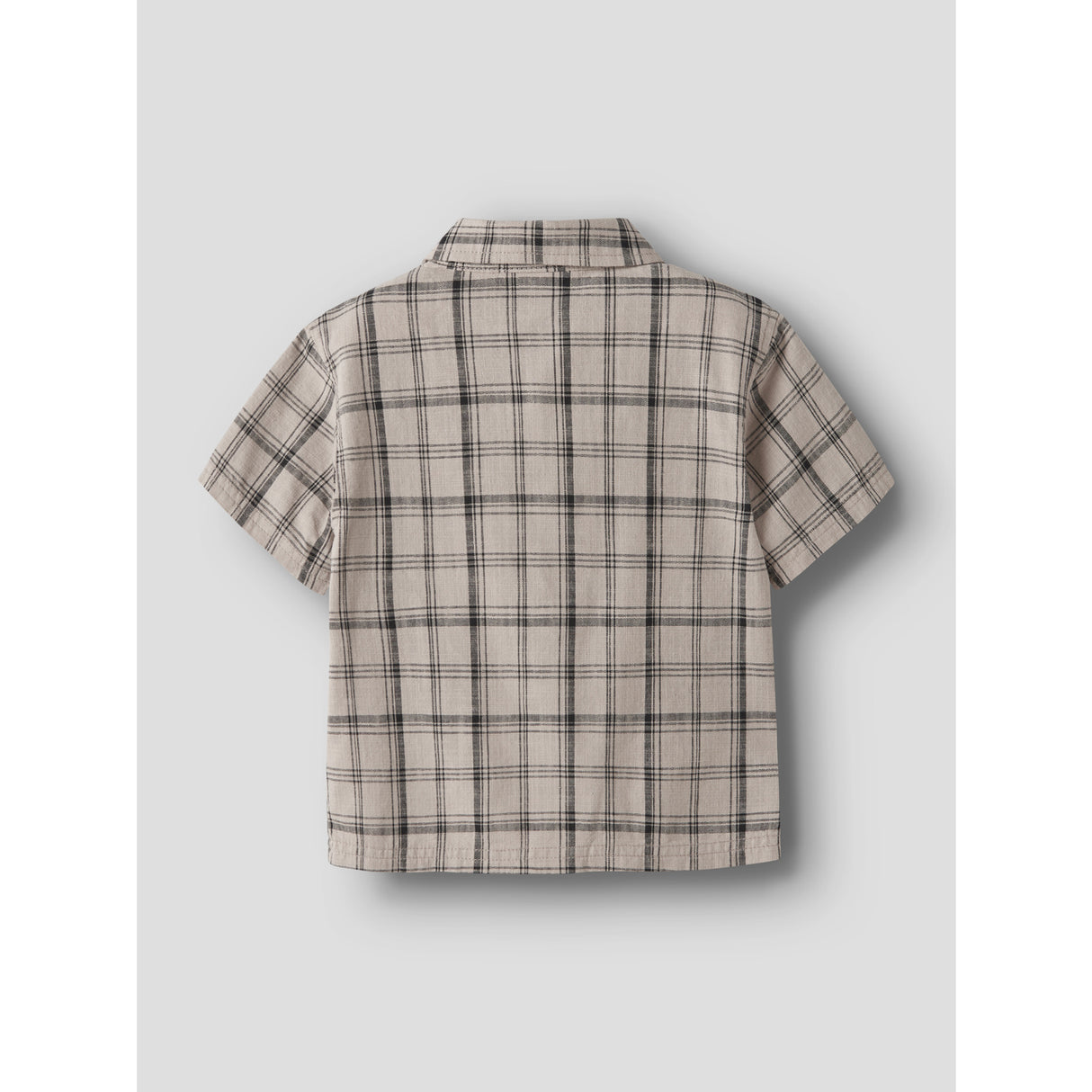 Name It Chateau Gray Check Nmmhowie Ss Nreg Skjorta Box