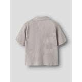 Name It Chateau Gray Nmmharve Ss Nreg Skjorta