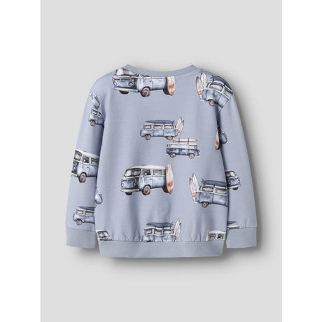 Name It Blue Fog Nmmjaxon Nreg Sweat Unb