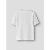 Name It Bright White Nmmheath Ss Nreg Topp