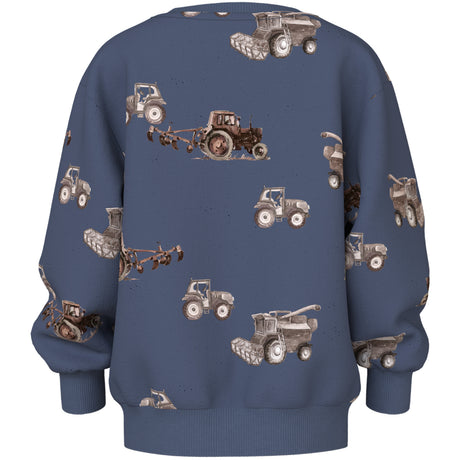 Name It Vintage Indigo Nmmjanol Ls Sweat Unb