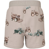 Name It Chateau Gray Nmmjanol Sweat Long Shorts Unb