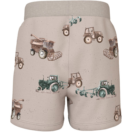 Name It Chateau Gray Nmmjanol Sweat Long Shorts Unb