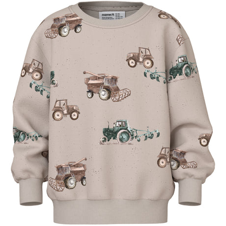 Name It Chateau Gray Nmmjanol Ls Sweat Unb