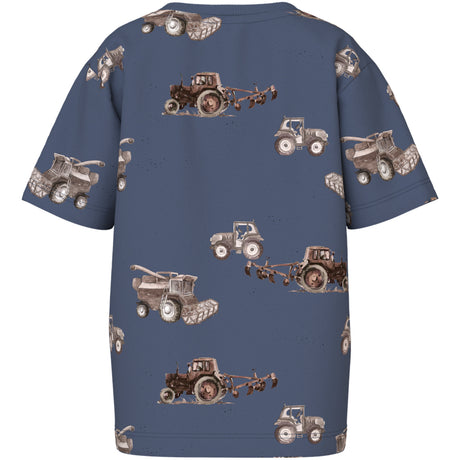 Name It Vintage Indigo Nmmjanol Ss Nreg Topp