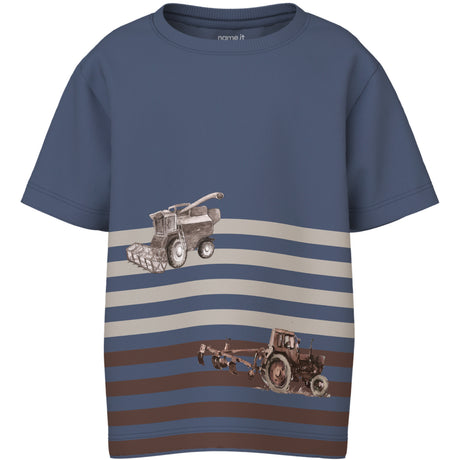 Name It Vintage Indigo Nmmjalo Ss Nreg Topp