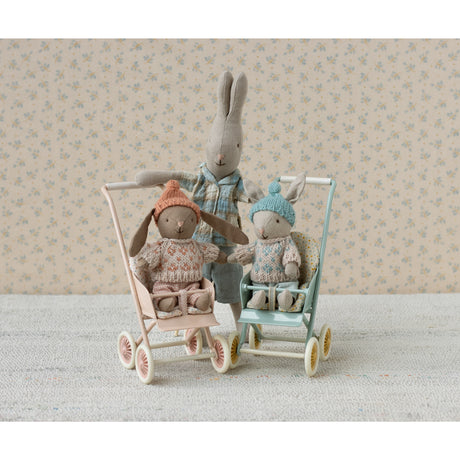 Maileg Vinter Hare, Micro - Sand - Mint