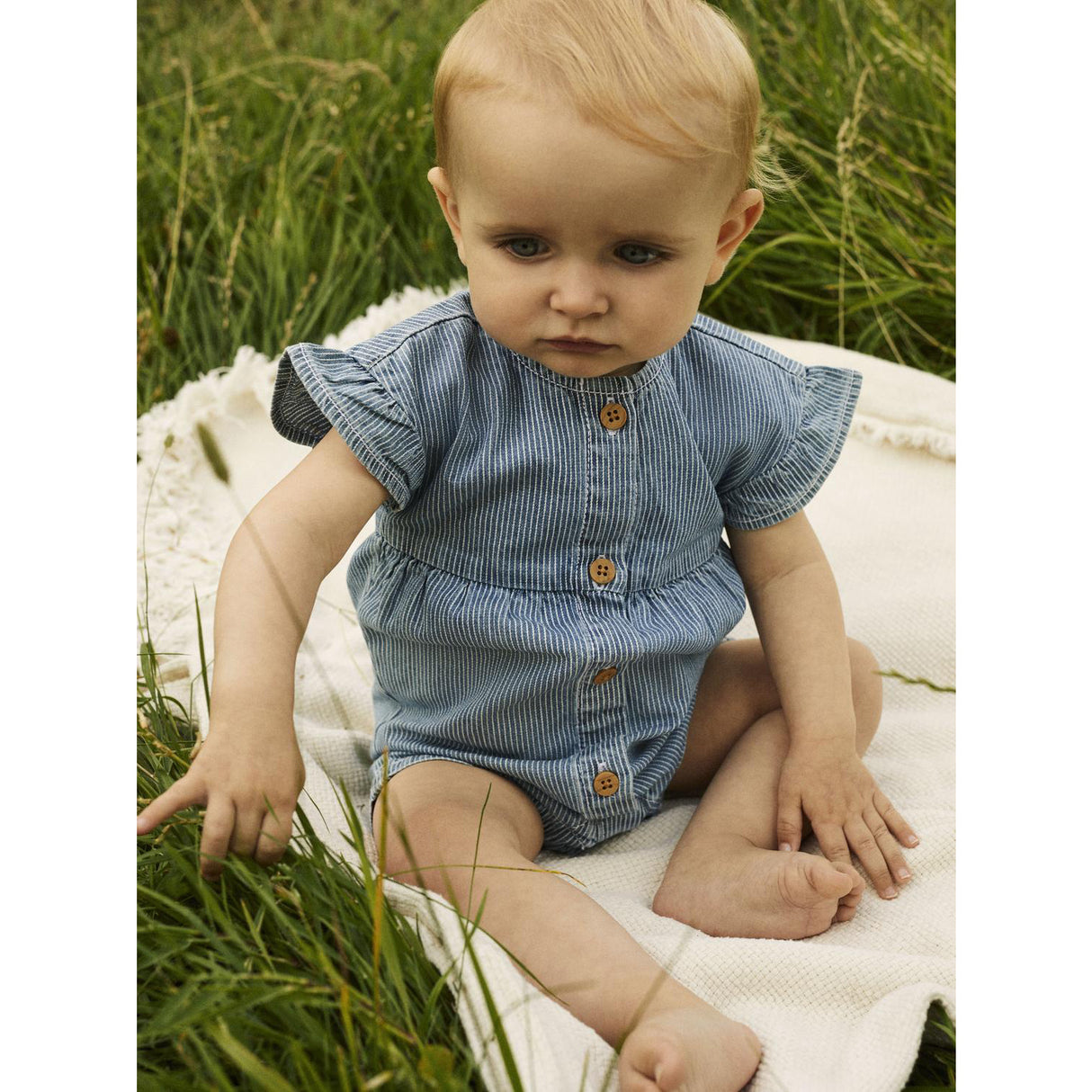 Name It Medium Blue Denim Nbfjade Dnm Kort Dräkt 3815-Ip J