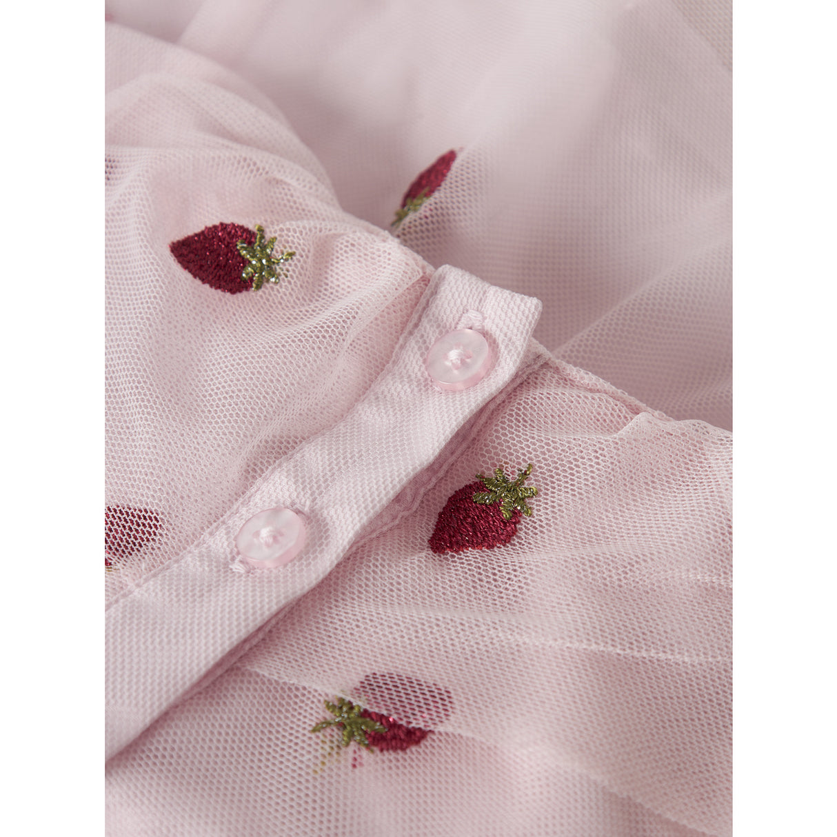 Name It Cradle Pink Strawberries Nbfjulianna Tyll Spencer