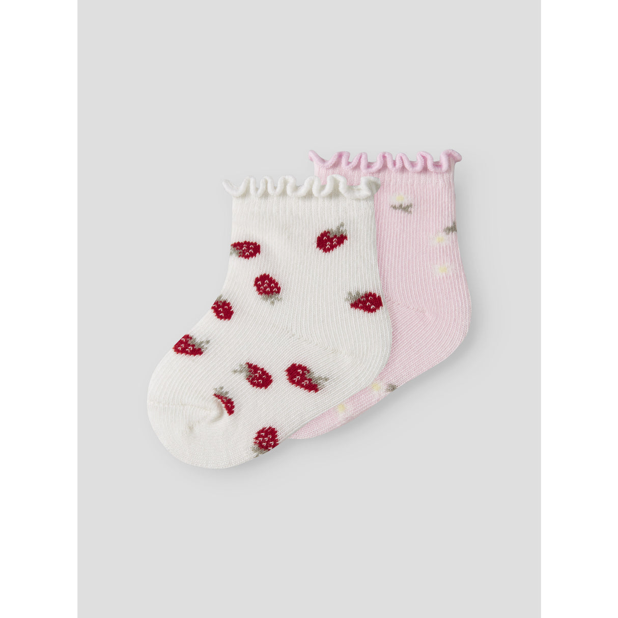 Name It Cloud Dancer Cradle Pink Nbfjuberry 2P Strumpor