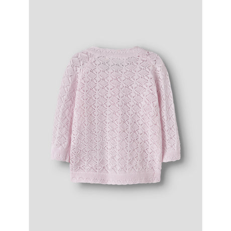 Name It Cradle Pink Nbfjenny Ls Stickad Card