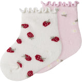 Name It Cloud Dancer Cradle Pink Nbfjuberry 2P Strumpor
