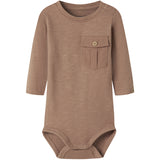 Name It Mocha Mousse Nbmhowel Ls Body
