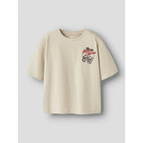 Name It Almond Milk Nkfafema Rollings Ss Rlx Topp Box Unv