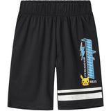 Name It Black Nkmmile Pokemon Nreg Long Po Shorts Sky