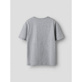 Name It Grey Melange Nkmmacs Fifa Ss Nreg Topp Box Ous