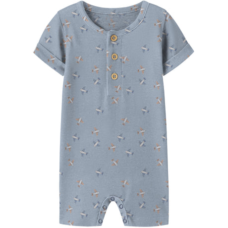 Name It Blue Fog Nbmhop Ss Sommerdrakt