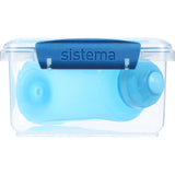 Sistema Ocean Blue 1.2L Lunch Plus Matlåda Med Itsy Flaska 380 Ml