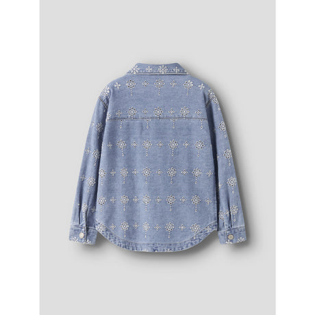 Name It Light Blue Denim Anglaise Nkfharper Dnm Anglaise Jacka 1026-Ov H